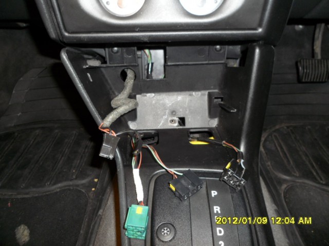 Heated Seat & TC Wiring Now All Re-routed Correctly.JPG